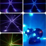 Triple moving head stage light