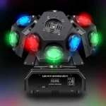 RGBW 3-head moving head light