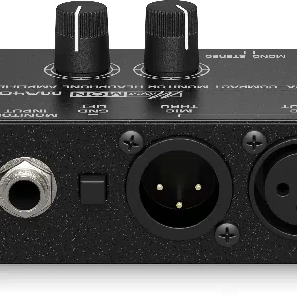 Behringer MA400 Monitor Headphone Amplifier Exceptional Durability and Robust Performance