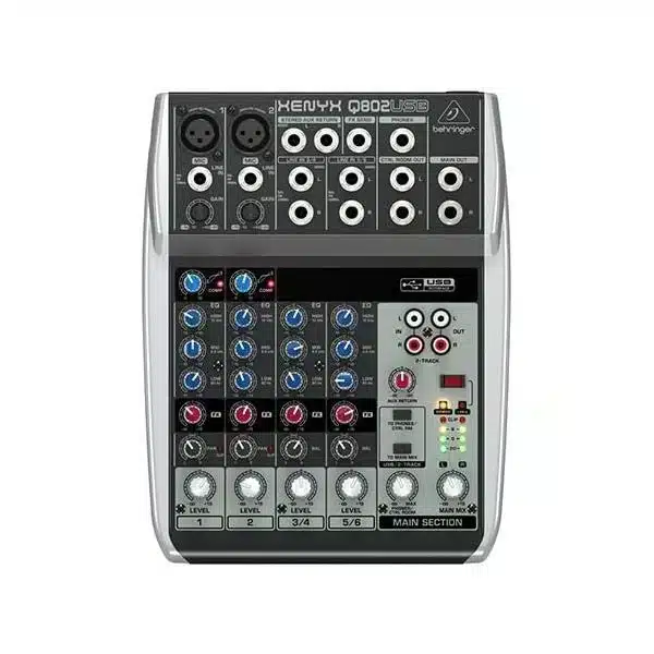 Behringer Xenyx Q802USB 1 Behringer Xenyx Q802USB