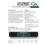Crest Audio CA9 Power Amplifier - Image 6