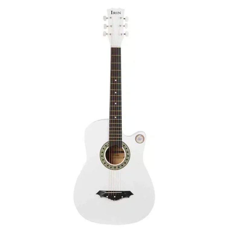 IRIN 38 Inch 6 String Acoustic Guitar with Guitar Bag Exceptional Durability and Robust Performance