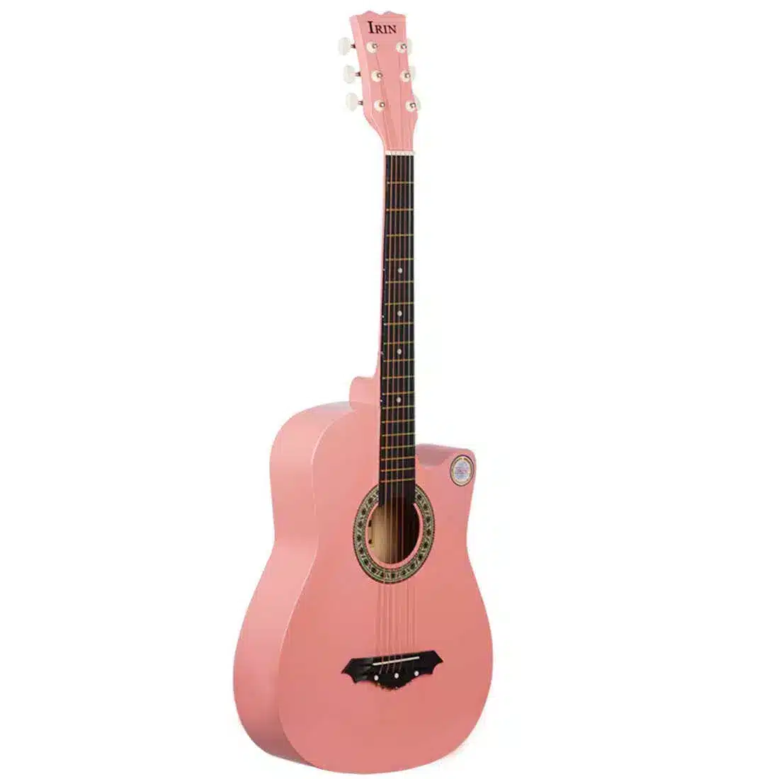 IRIN 38 Inch 6 String Acoustic Guitar Exceptional Durability and Robust Performance