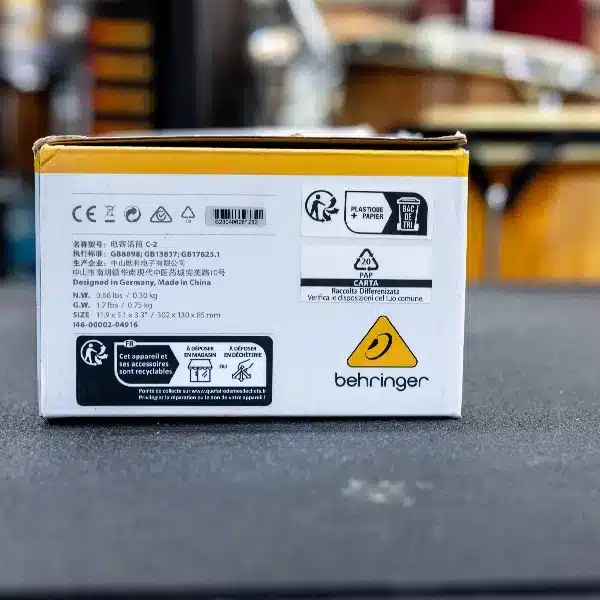 Behringer C-2 Condenser Microphones 10 Behringer C-2 Condenser Microphones - Image 10