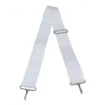 Marching Snare Drum Strap / TOM / SURDO – White