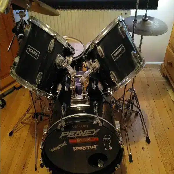 Peavey 5 piece Drum Set 3 Peavey 5 piece Drum Set - Image 3