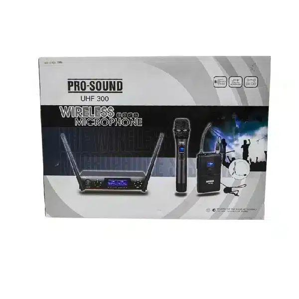 Pro-sound UHF 300 Wireless Microphone 1 Pro-sound UHF 300 Wireless Microphone