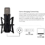 RODE NT1 5th Generation Large-Diaphragm Cardioid Condenser XLR/USB Microphone - Image 3