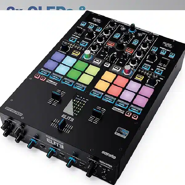 Reloop Elite High Performance DVS Mixer for Serato 5 Exceptional Durability and Robust Performance