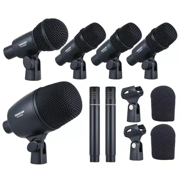 TAKSTAR DMS-7AS Wired Microphone Mic Kit for Drum Set - Image 4
