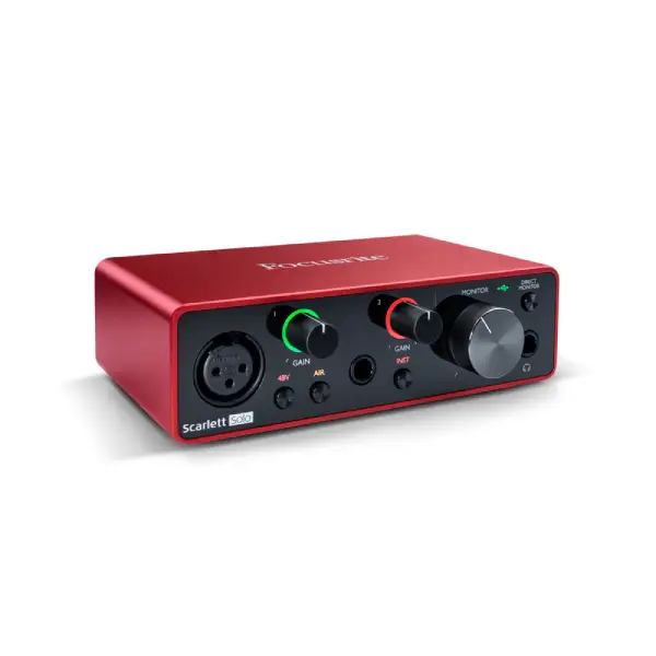 Focusrite scarlett solo soundcard 4th Gen 2 Focusrite scarlett solo soundcard 4th Gen - Image 2