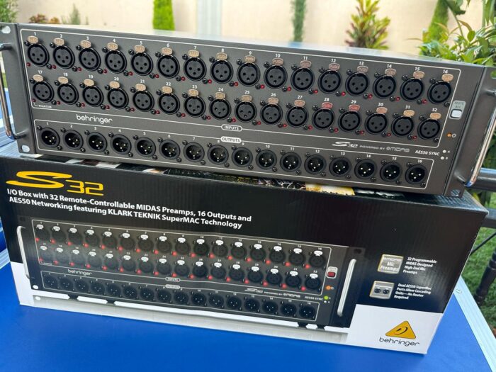 Behringer S32 32-input / 16-output Digital Stage Box - Image 4