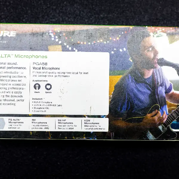 Shure PGA58 Wired Microphone 8 Shure PGA58 Wired Microphone - Image 8